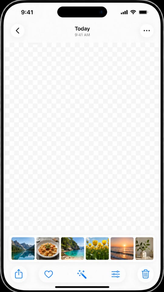 Camera roll example frame