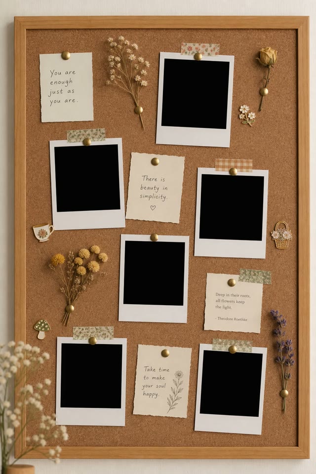 Polaroid board example frame