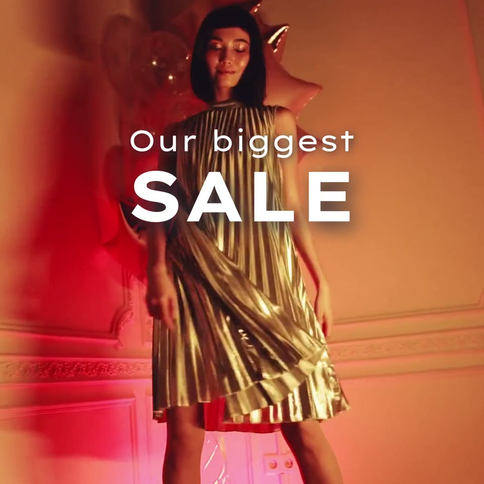 Sale slides example frame