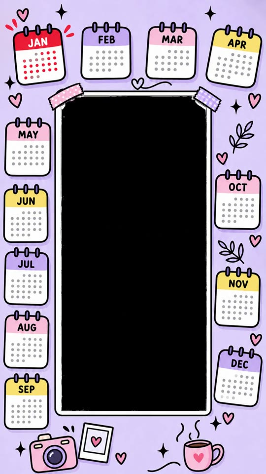 Year recap example frame